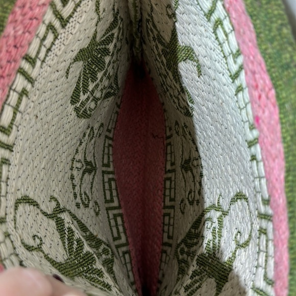 Vintage woven Greek style cross body bag - Picture 6 of 15